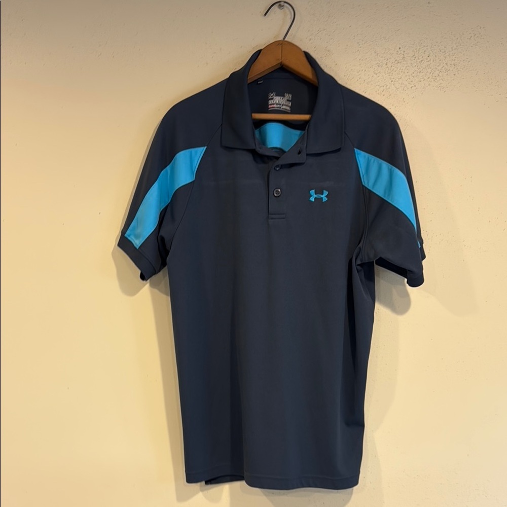 Under Armour Blue Performance Polo Shirt